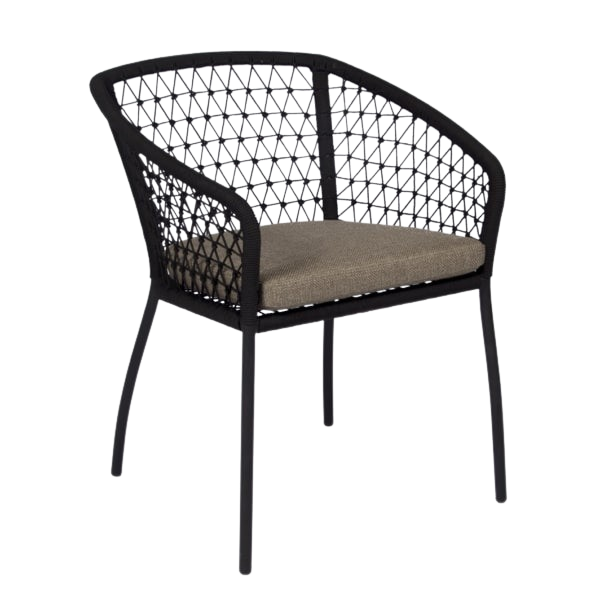 Lola Outdoor Rope Dining Armchair Outdoor Dining Chairs NZ