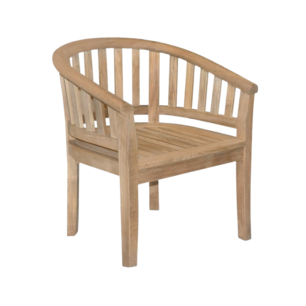Peanut Outdoor Dining Chair Outdoor Teak Chairs NZ