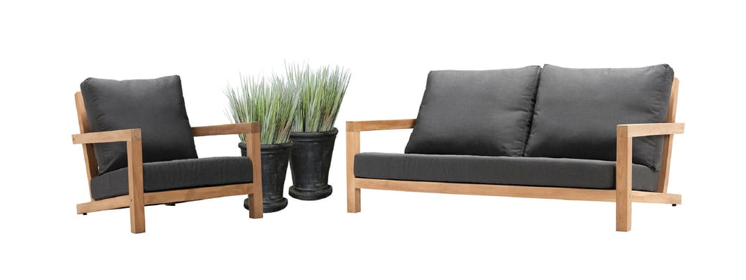 Our Beautiful Outdoor Teak Sofas and Loveseats