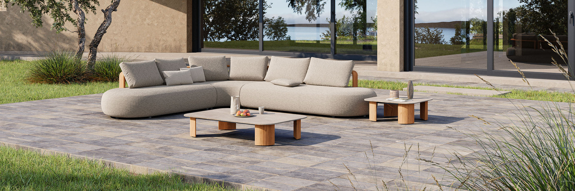 Larvotto Teak Collection