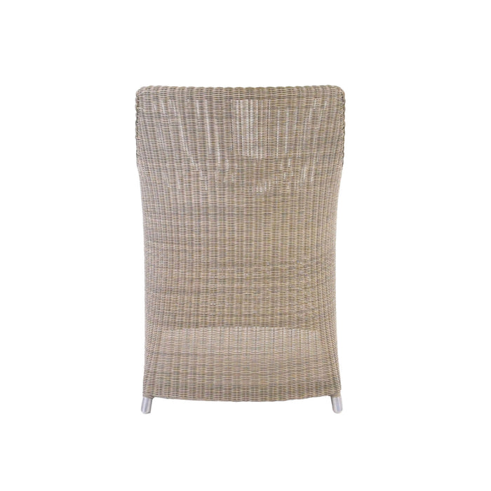 Design Warehouse - 124411 - Moni Wicker Dining Chair  - Stonewash