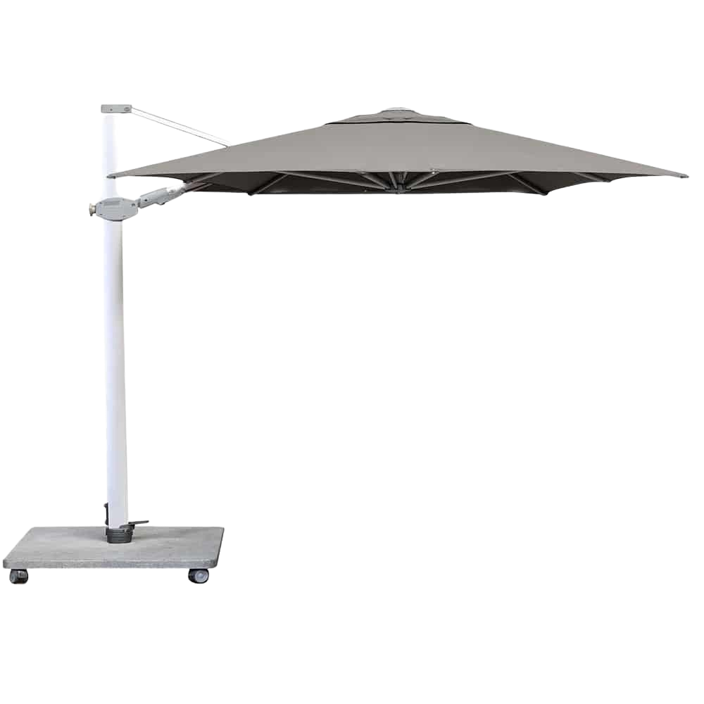 Antego 2 x 3 m Rectangular Cantilever Umbrella Grey  127151