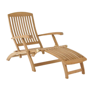 Design Warehouse - Classic Teak Steamer Chair 42042079510827- cc