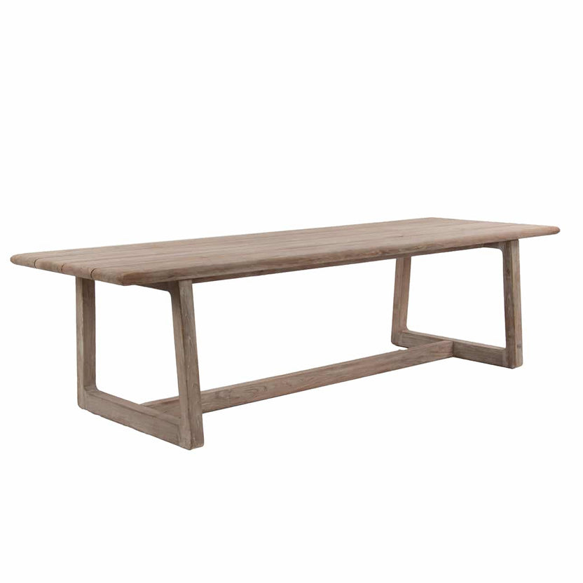 Donald Outdoor Reclaimed Teak Dining Table | Outdoor Tables NZ