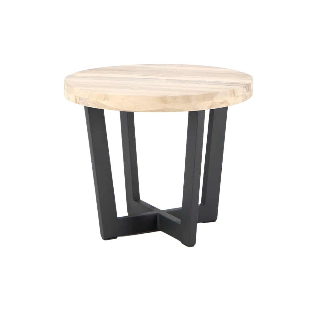 Design Warehouse - Jimmy Teak Outdoor Side Table (Low) 42147002482987- cc