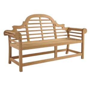 Design Warehouse - Lutyens Outdoor Bench in Teak (2 Seat) 42030969880875- cc