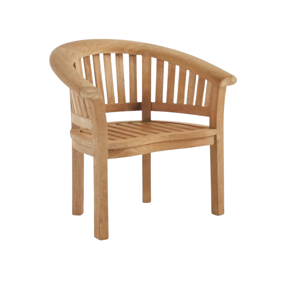 Design Warehouse - Monet Teak Relaxing Chair 42147232842027- cc