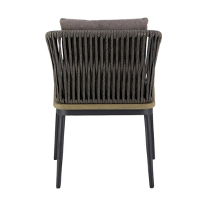 Design Warehouse - 126774 - Oasis Outdoor Dining Chair (Blend Coal)  - Blend Coal cc