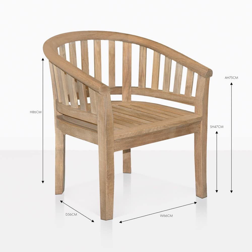 Peanut Dining Chair