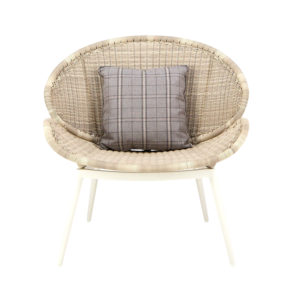 Design Warehouse - Scoop Outdoor Woven Relaxing Chair 42147531260203- cc