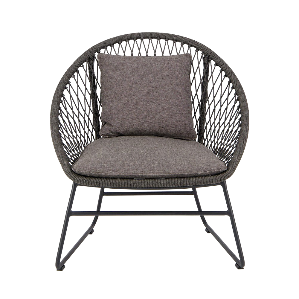 Design Warehouse - Zaha Outdoor Lounge Chair (Cross Weave) 42222932295979- cc