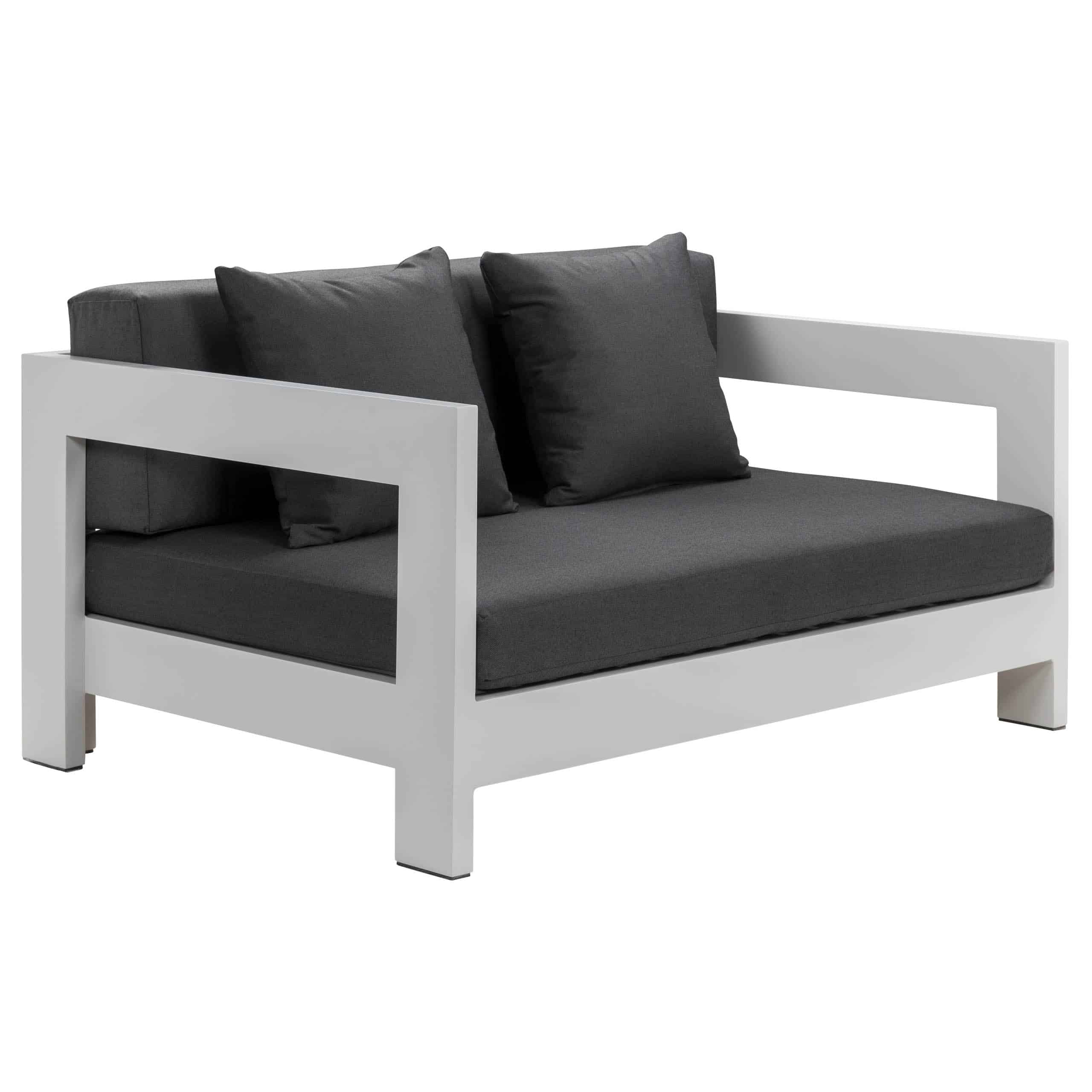 Design Warehouse - 128293 - Amalfi Aluminium Outdoor Club Chair  - White