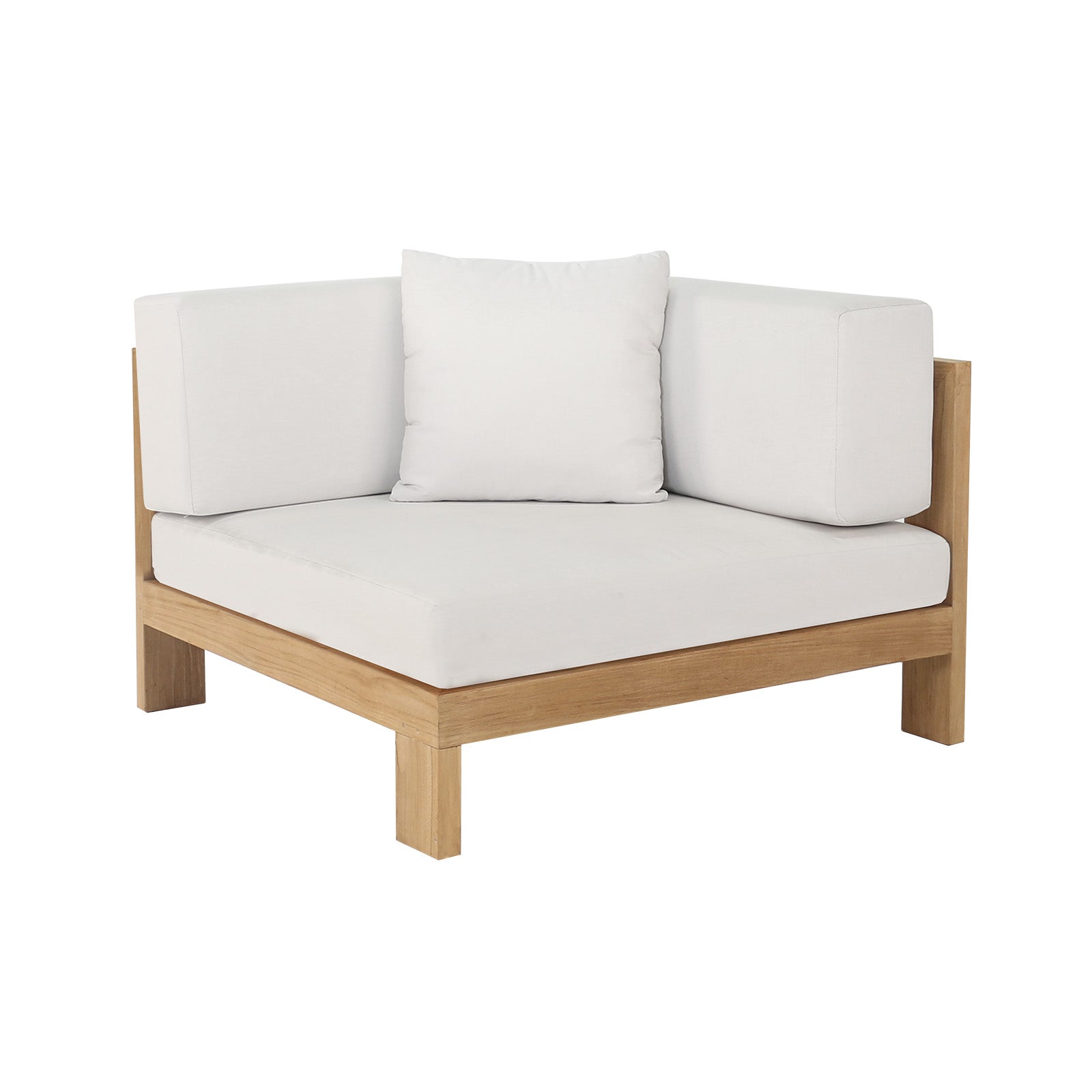 Amalfi Outdoor Teak Corner Sectional