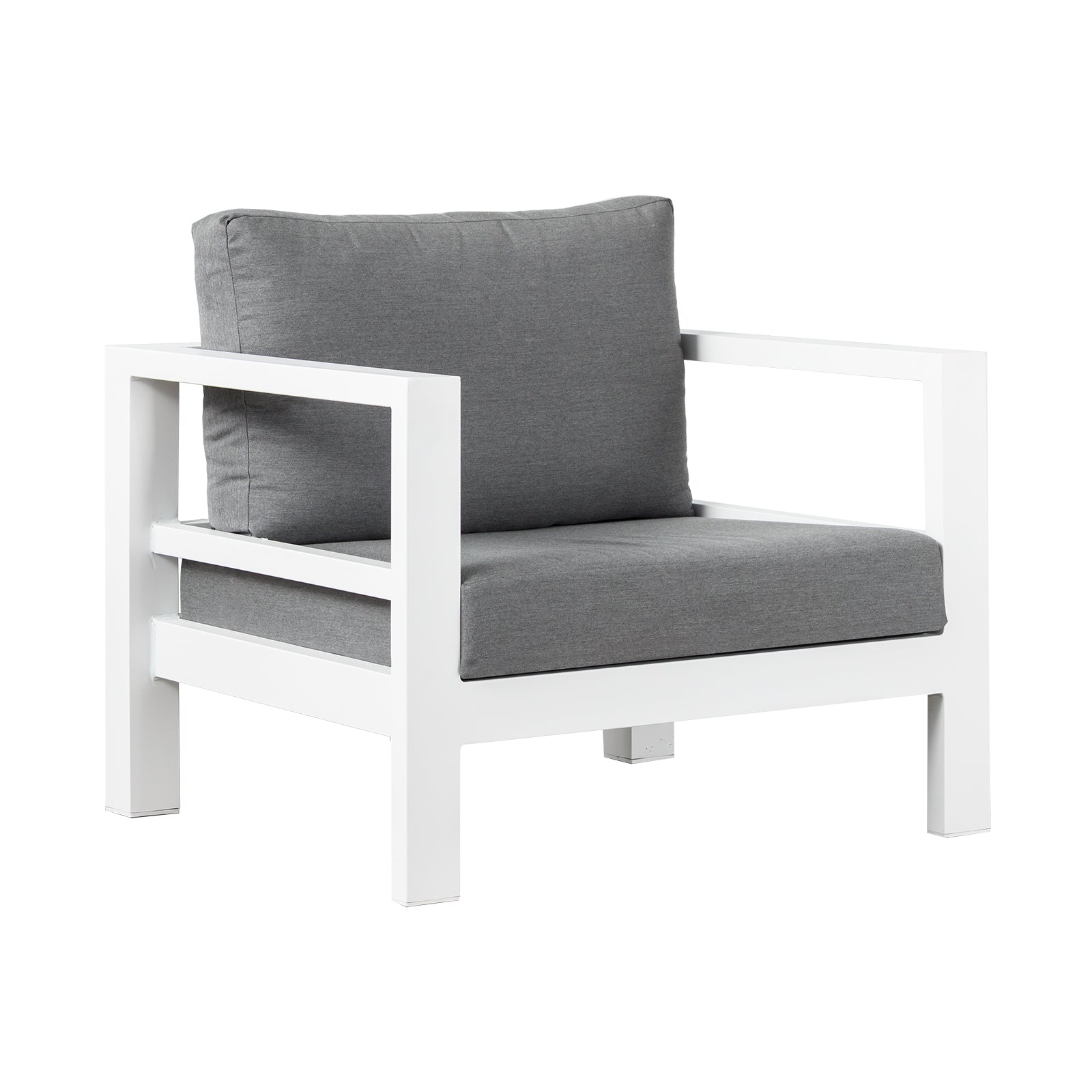 Amazon Aluminium Outdoor Club Chair (White)