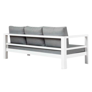 Design Warehouse - 126901 - Amazon Aluminum Outdoor Sofa  - White cc cc