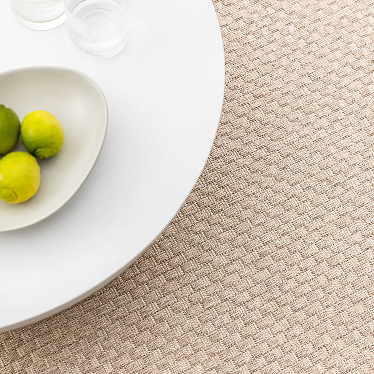 Basketweave Outdoor Floor Rug | Design Warehouse NZ