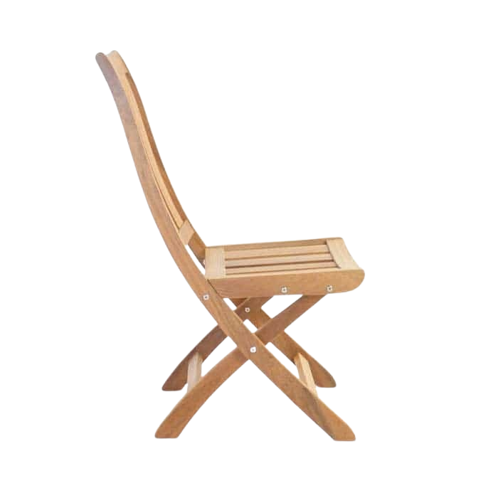 Design Warehouse - Bella Teak Outdoor Dining Side Chair 42031486533931- cc