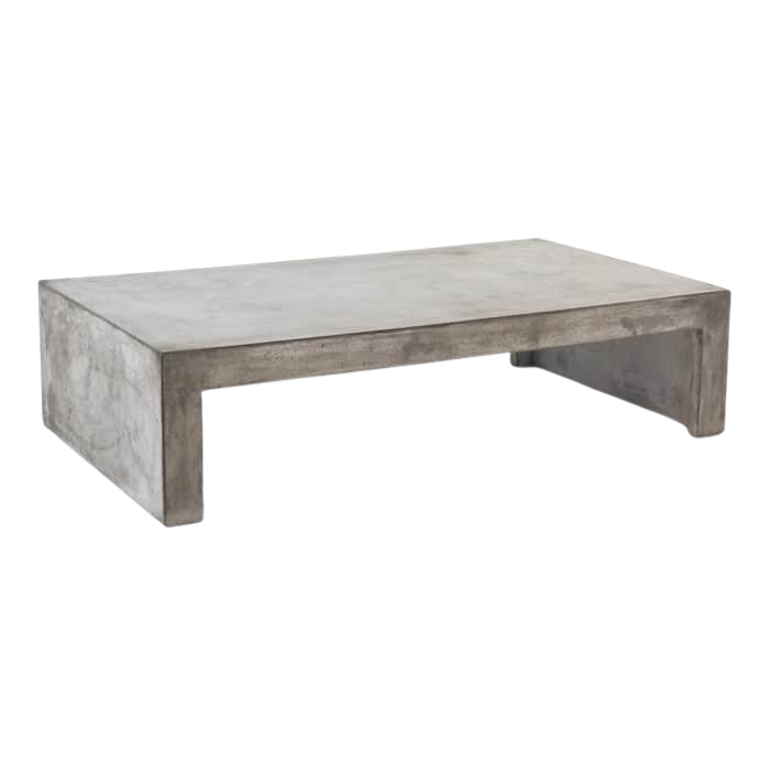 Design Warehouse - Blok Concrete Waterfall Coffee Table 42042015088939- cc