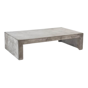 Design Warehouse - Blok Concrete Waterfall Coffee Table 42042015088939- cc