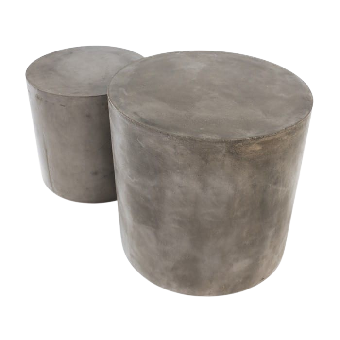 Design Warehouse - Blok Concrete Round Side Table 42210447393067- cc
