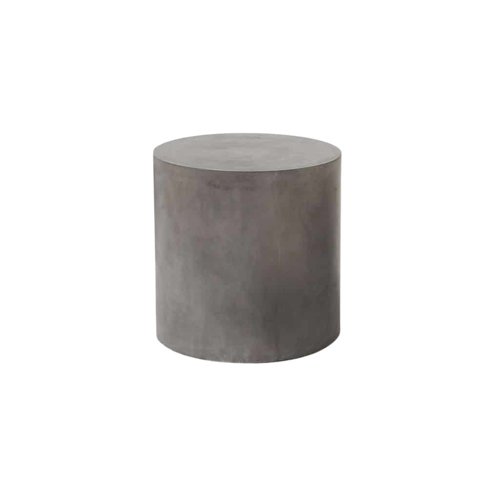 Blok Concrete Round Side Table | Design Warehouse NZ