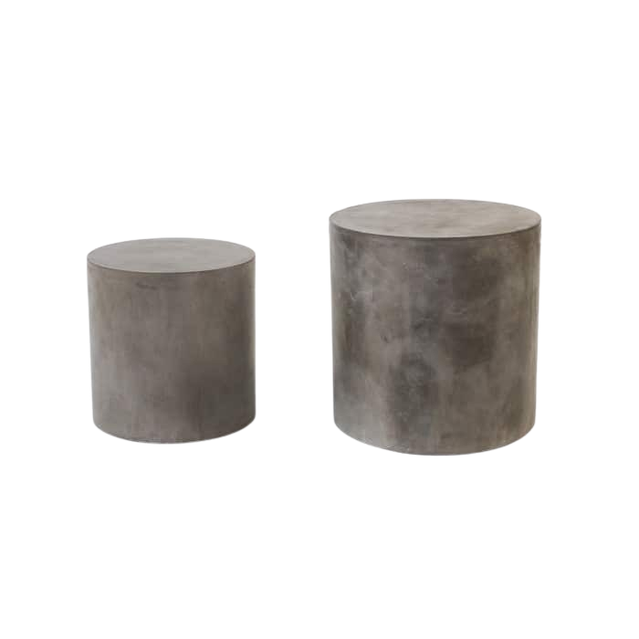 Design Warehouse - Blok Concrete Round Side Table 42210447163691- cc
