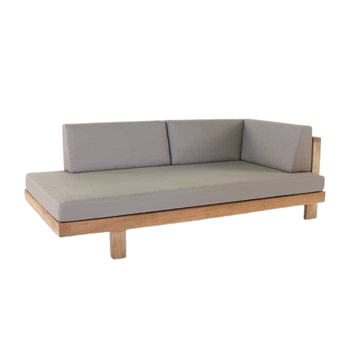 Design Warehouse - Cabo Teak Daybed (Left) 42042048807211- cc