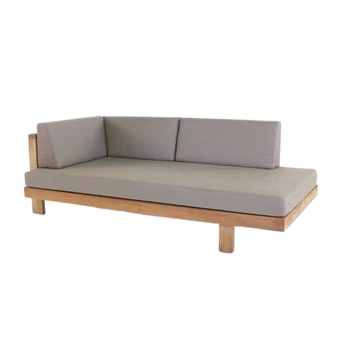 Design Warehouse - Cabo Teak Daybed (Right) 42042049986859- cc