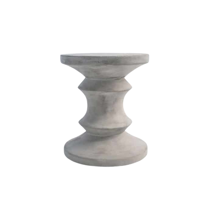 Design Warehouse - Blok Concrete Chess Side Table 42042011648299- cc