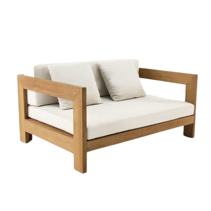 Design Warehouse - Amalfi Teak Outdoor Club Chair 42041881428267- cc cc