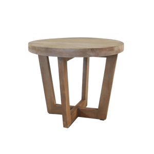 Design Warehouse - 126733 - Coco Teak Outdoor Side Table  - Honey cc