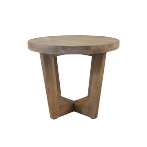 Design Warehouse - 126733 - Coco Teak Outdoor Side Table  - Honey cc