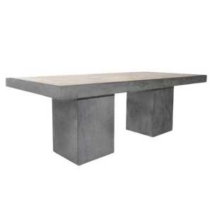 Design Warehouse - Blok Rectangle Concrete Dining Table 42210458337579- cc