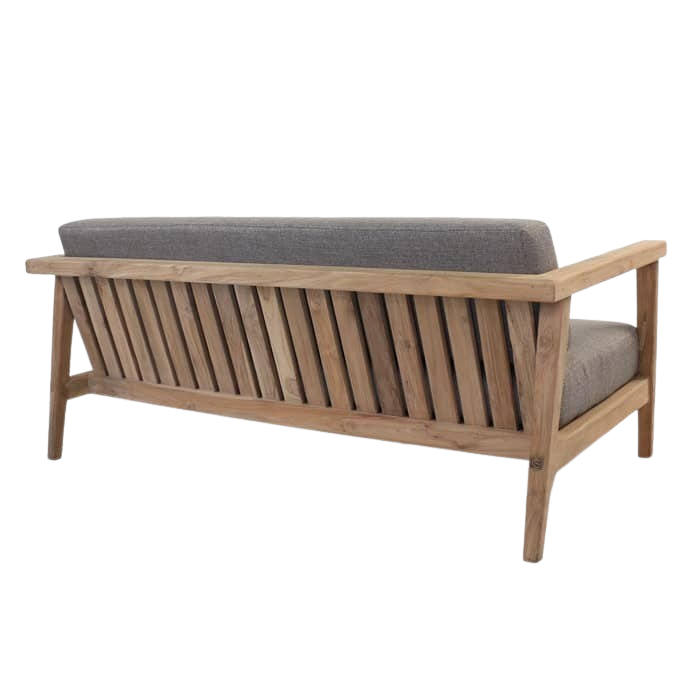 Design Warehouse - Copenhague Reclaimed Teak Loveseat 42042100318507- cc