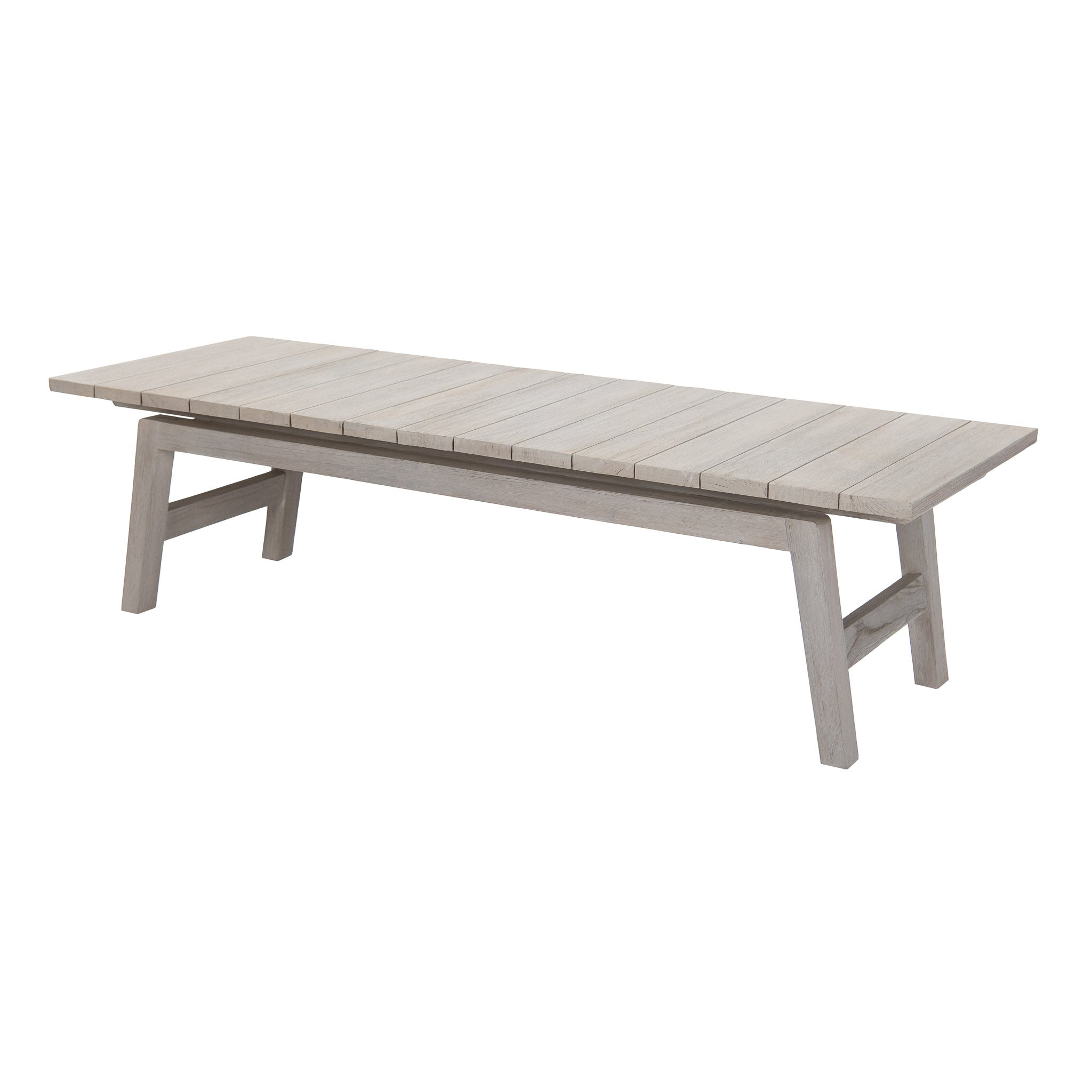 Copenhague reclaimed teak coffee table.