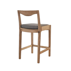 Design Warehouse - Curve Reclaimed Teak Counter Stool 42042114081067- cc