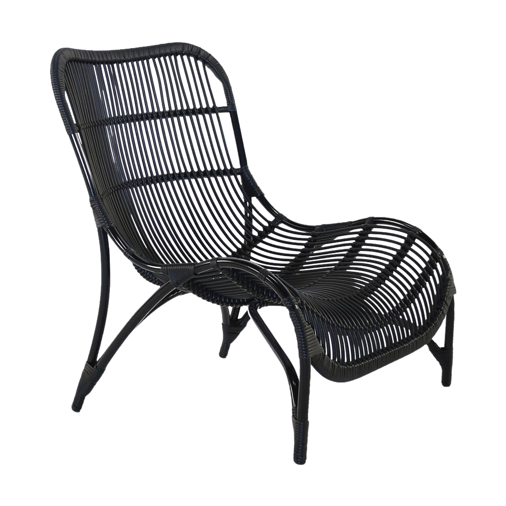 Design Warehouse - 125647 - Elle Relaxing Chair  - Black cc