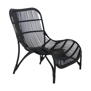 Design Warehouse - 125647 - Elle Relaxing Chair  - Black cc