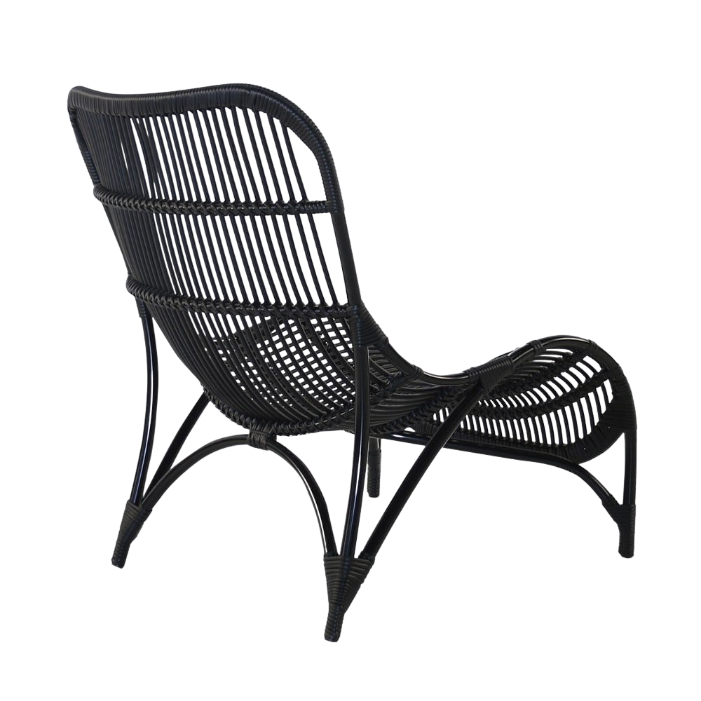 Design Warehouse - 125647 - Elle Relaxing Chair  - Black cc