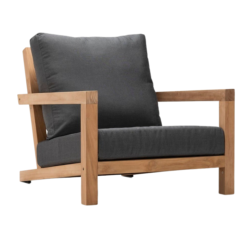 Design Warehouse - Granada Outdoor Teak Club Chair 42146930557227- cc