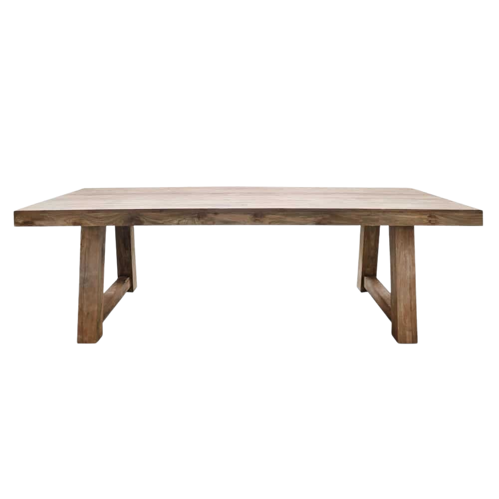 Design Warehouse - Hunter Reclaimed Teak Dining Table 42211569664299- cc