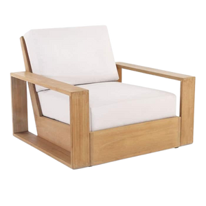 Design Warehouse - Kuba Teak Outdoor Club Chair 42147076047147- cc