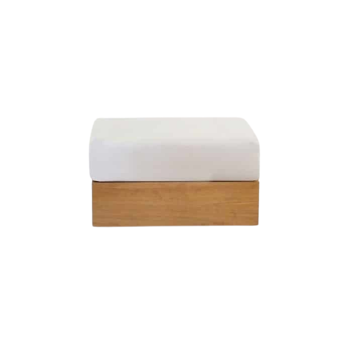 Design Warehouse - Kuba Teak Outdoor Ottoman 42147079422251- cc