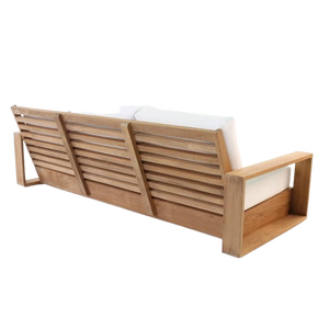 Design Warehouse - Kuba Teak Outdoor Sofa 42147080110379- cc