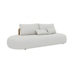 Larvotto modular 3-seater sofa with right seating and pillows. 
