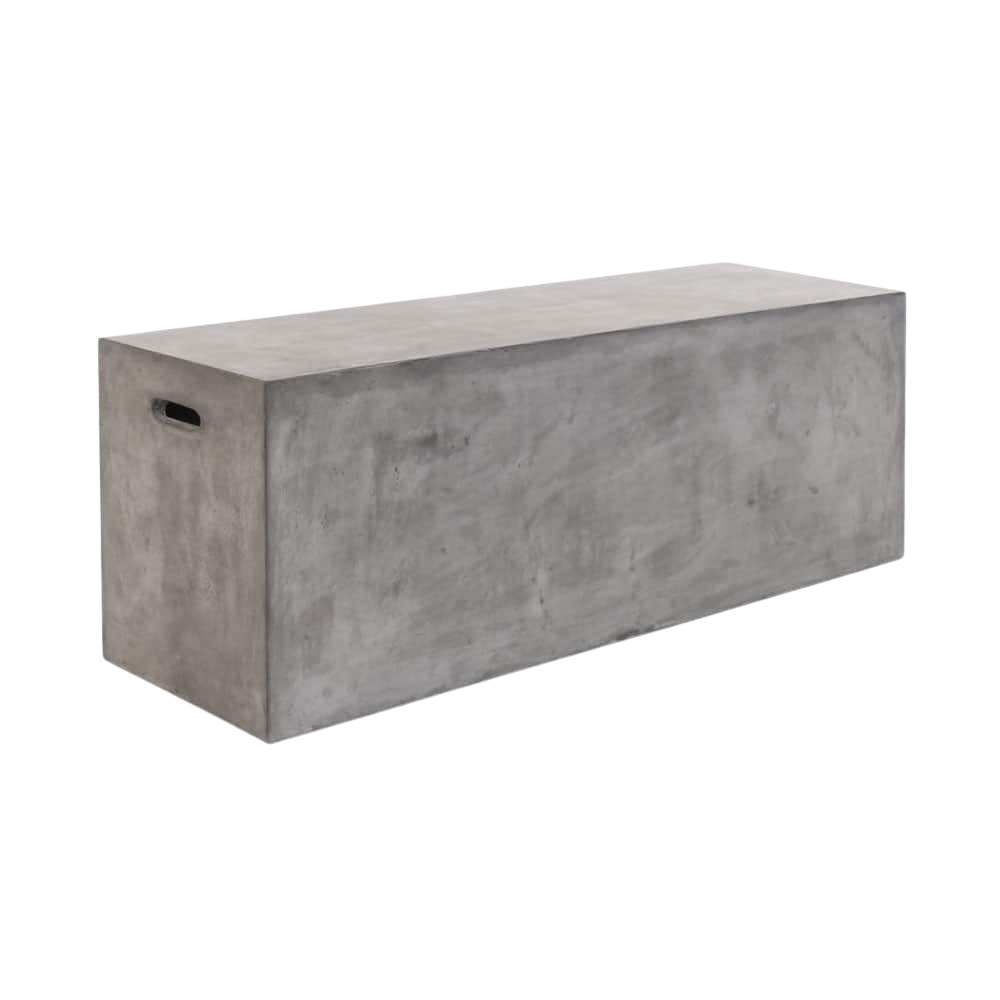 Design Warehouse - Blok Concrete Letter Box Bench 42030960640299- cc
