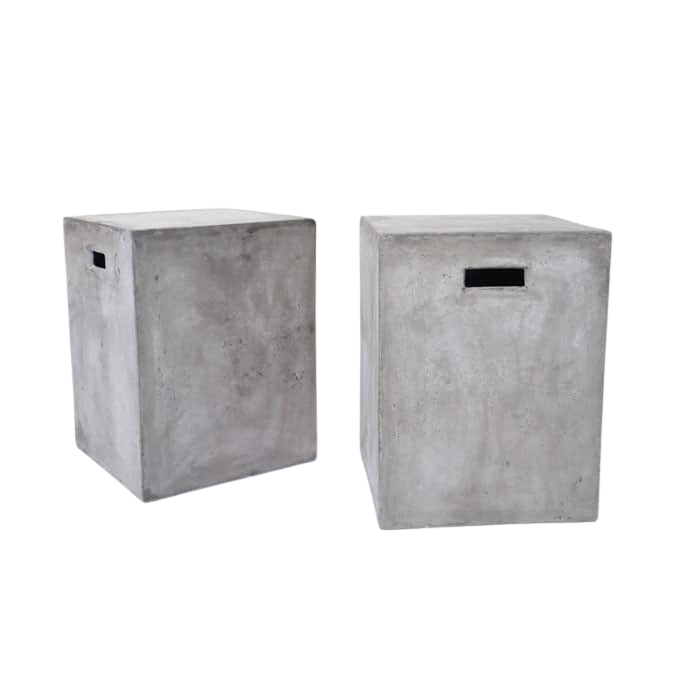 Design Warehouse - Blok Square Concrete Letter Box 42042017972523- cc
