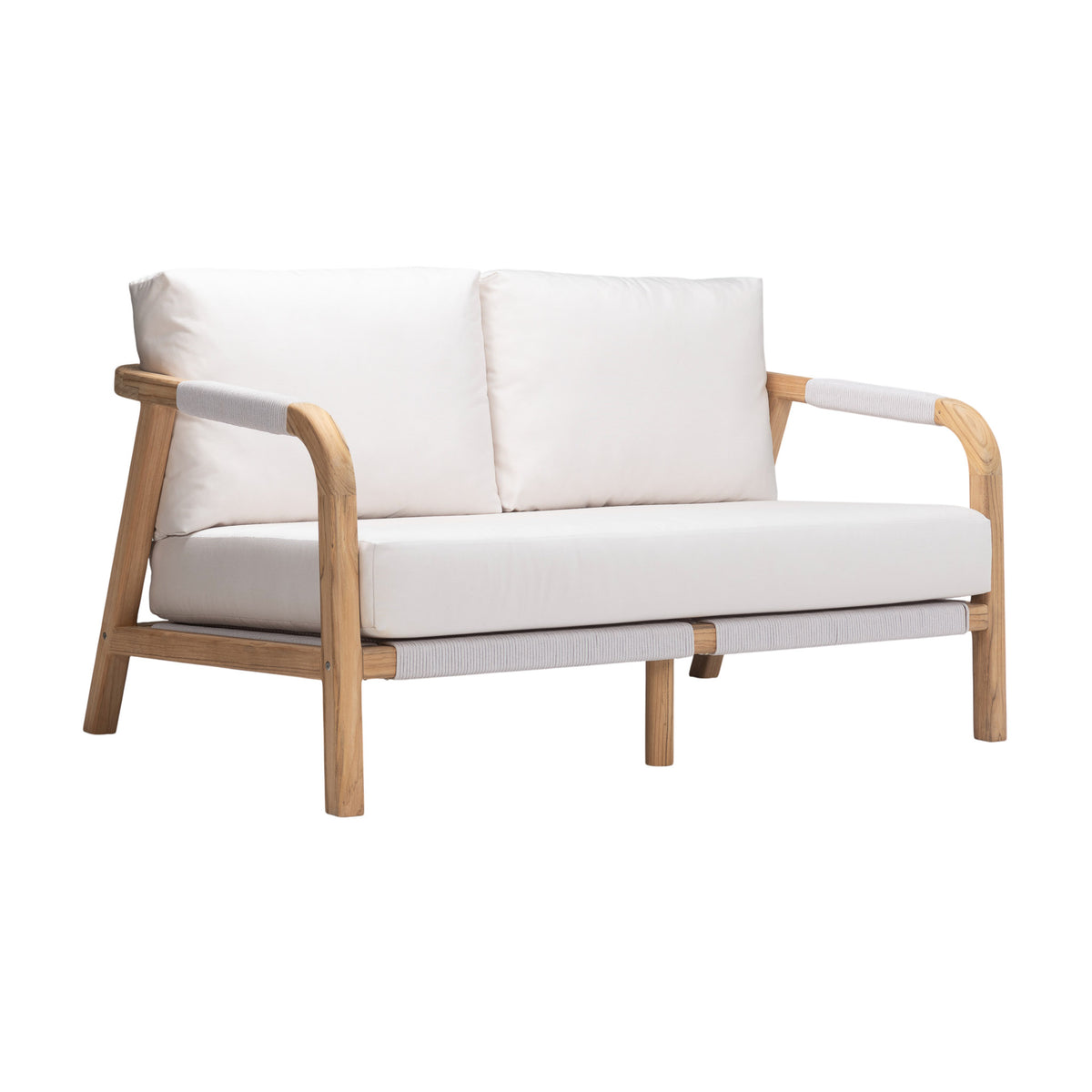 Matira Teak Outdoor Sofa: 2-Seater | Outdoor Sofas NZ
