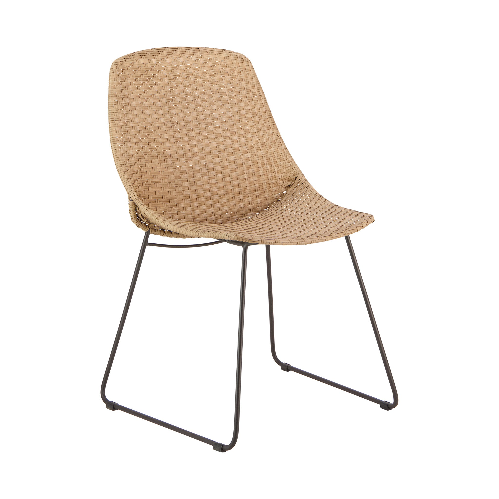 Mia Outdoor Wicker Dining Side Chair