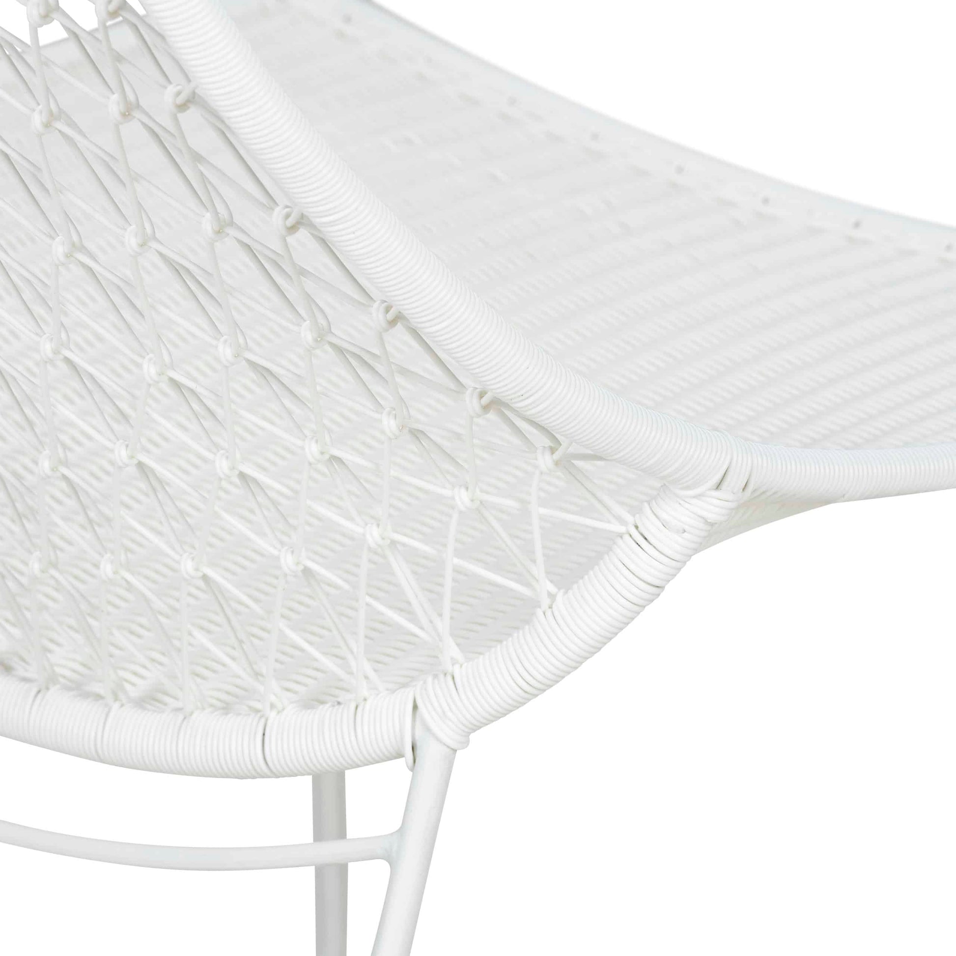 Design Warehouse - 128403 - Milly Outdoor Relaxing Chair  - Stonewhite